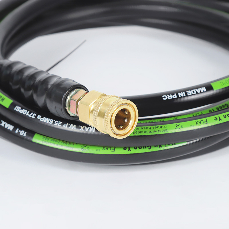 Máquina de lavar carros Pistola de água de alta pressão adaptada à mangueira de esgoto