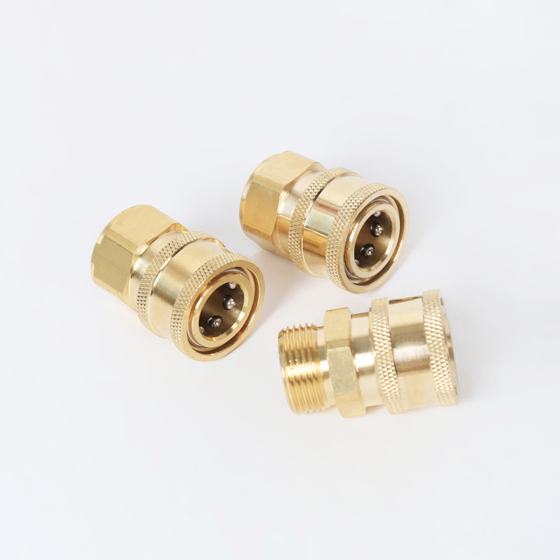 Máquina de limpeza de alta pressão Alteração rápida 1/4 Union Rick Plug