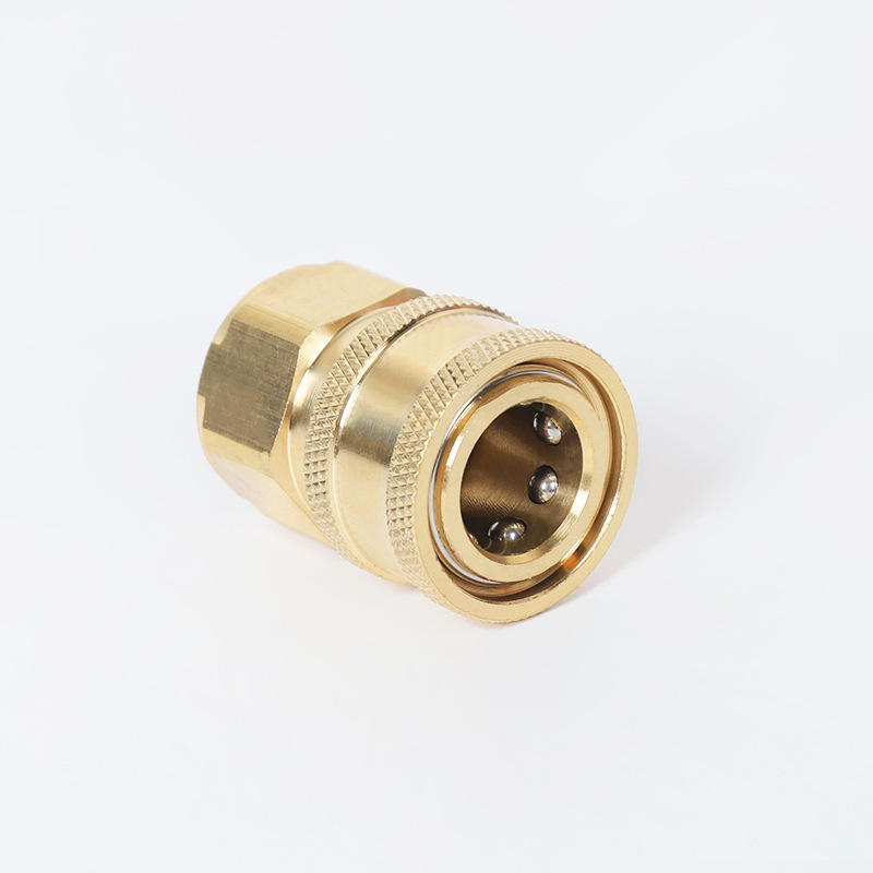 Máquina de limpeza de alta pressão Alteração rápida 1/4 Union Rick Plug
