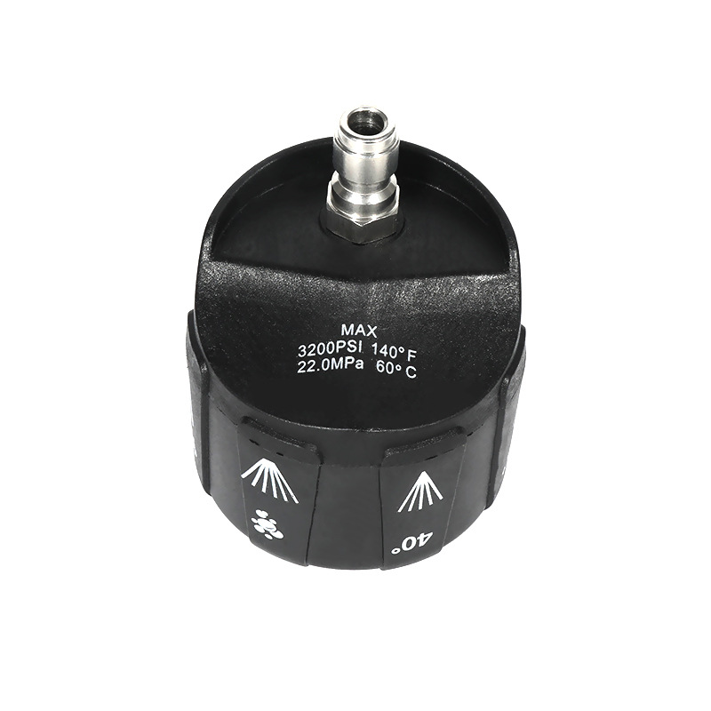 Bateria de lítio bico multifuncional de cinco em um bico de ventilador de alta pressão