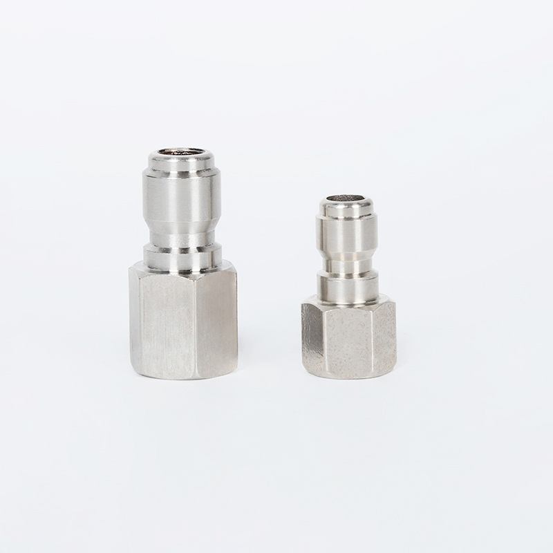 Máquina de limpeza de alta pressão direta através do conector rápido rotativo