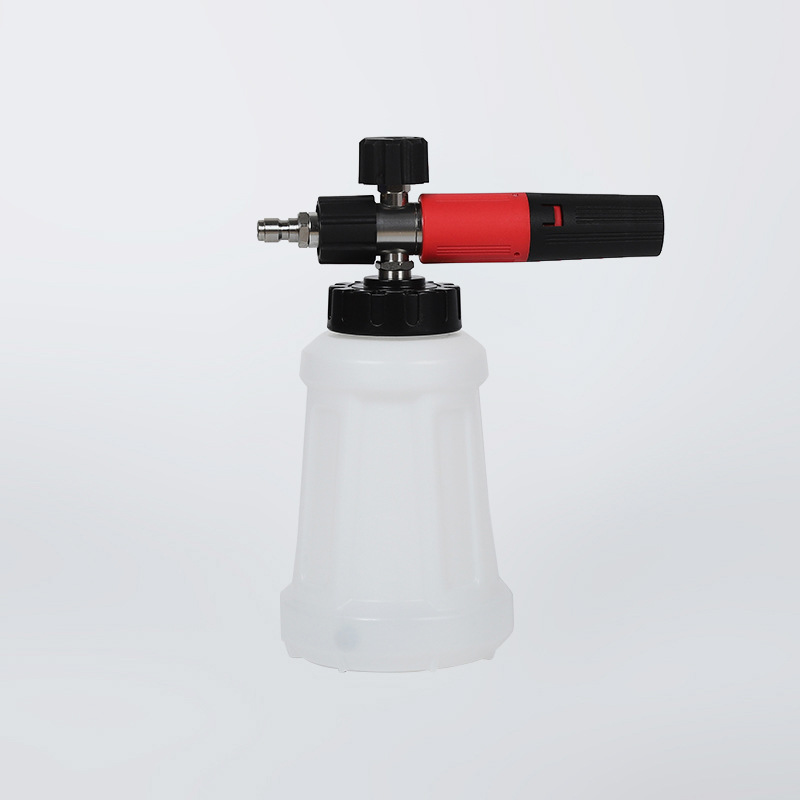 Máquina de lavagem de pistolas de água de alta pressão Pote de espuma multifuncional