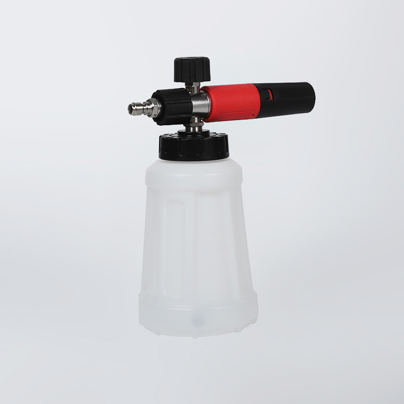 Máquina de lavagem de pistolas de água de alta pressão Pote de espuma multifuncional