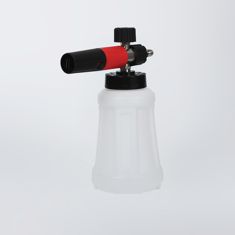 Máquina de lavagem de pistolas de água de alta pressão Pote de espuma multifuncional