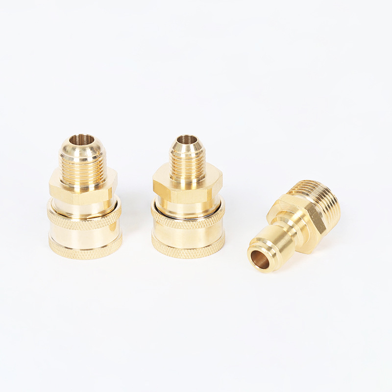 Máquina de limpeza de lavagem de carros de alta pressão cobre 3/8 plugue rápido