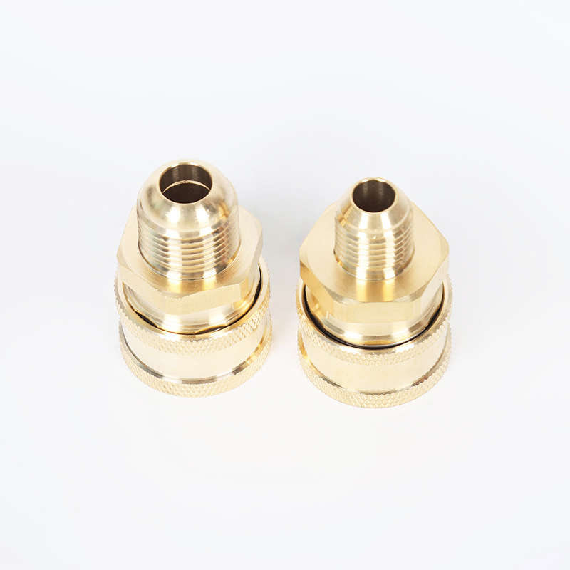 Máquina de limpeza de lavagem de carros de alta pressão cobre 3/8 plugue rápido