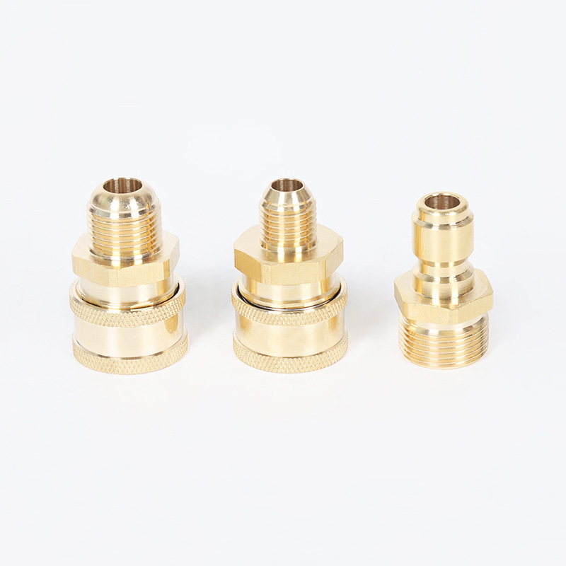 Máquina de limpeza de lavagem de carros de alta pressão cobre 3/8 plugue rápido