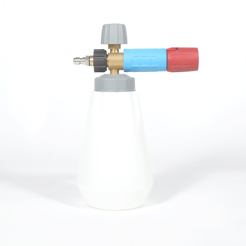 Pote de espuma branca de boca grande de alta pressão