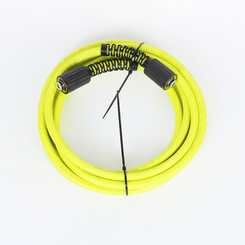 Máquina de limpeza de alta pressão para casa resistente à mangueira de saída de água trançada