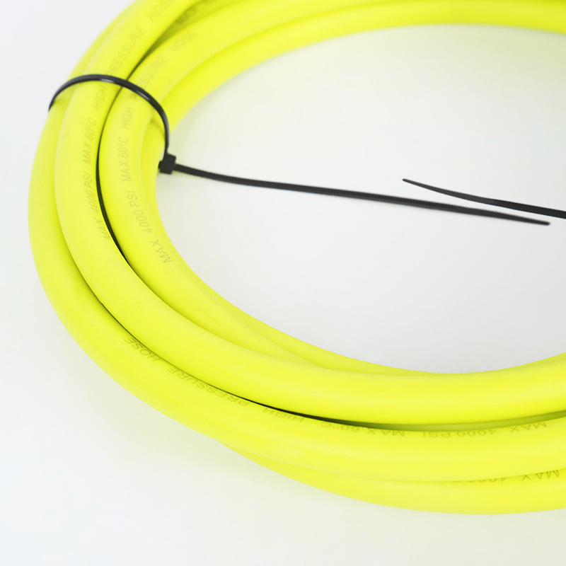 Máquina de limpeza de alta pressão para casa resistente à mangueira de saída de água trançada