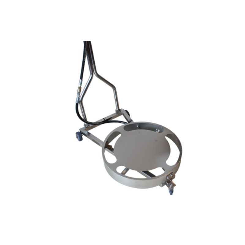 Limpador de superfície de aço inoxidável de alta pressão com rodas